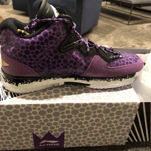Way Of Wade 1 "Purple Stingray" Men's Basketball Game Sneakers,BNIB,SZ. 10 - Picture 1 of 9