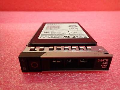 NEW Dell 3.84TB SSD SAS 2.5" 12G X8F87 Samsung MZ-ILT3T8A PM1643 Hot-Plug +caddy - Image 1 of 4