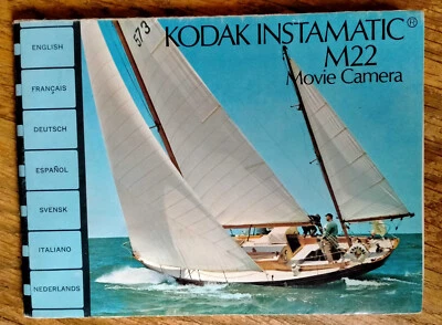 Notice caméra S/8 KODAK INSTAMATIC M22 (1969) - Photo 1/3