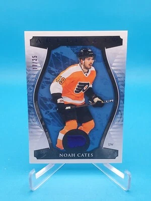 Noah Cates 2023-24 Upper Deck Artifacts #74 Purple Parallel SP 17/25 - Flyers - Image 1 of 2