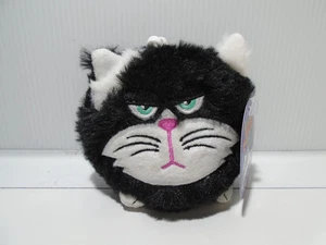 Hangry Petz Bella (Grumpy Cat) 4″ Plush with Clip – Black & White Kitty – NWT - Picture 1 of 2