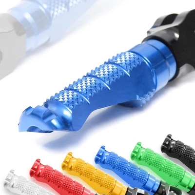 R-FIGHT Blue Front Foot Pegs For Ducati 1098 S/R/EVO 07 08 09 Foto 1 de 4
