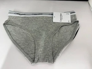 Calvin Klein Girls Modern Cotton Bikini Underwear 3 Pack - Size XL 14/16 - New - Picture 1 of 8