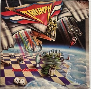 Triumph Just A Game Lp RCA 1979 Live Recording - Picture 1 of 7