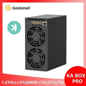 Goldshell KA BOX PRO 1.6T 600W KAS Miner Cryptocurrency Kaspa Miner Asic No PSU - Picture 1 of 4