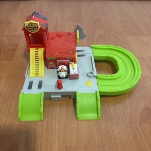Trash Wheels Blazing Fire Station Play Set With 2x Exclusive Trash Wheels Moose - Picture 1 of 4
