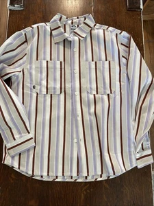 Nike SB Skate HJ2906-133 Long Sleeve Striped Shirt L New - Picture 1 of 8