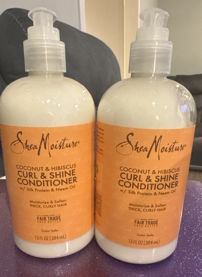 SheaMoisture Curl and Shine Conditioner For Curly Hair (Coconut & Hibiscus) - 2 - Image 1 of 1