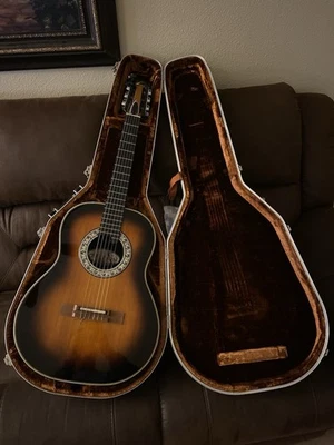 Guitarra Eléctrica Acústica Ovation 1616-1 Vintage Sunburst con Estuche Rígido Foto 1 de 4