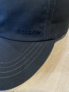 Filson Dry Tin Cloth Low Profile Logger Cap - Mint / Excellent - Raven - Bild 1 von 11