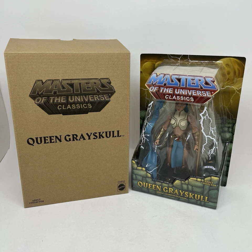 Figura de acción Masters of the Universe Classics Queen Grayskull MOTUC SELLADA 2015 Foto 1 de 4