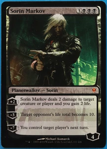 Sorin Markov FOIL Zendikar PLD Black Mythic Rare MTG CARD (ID# 501281) ABUGames - Picture 1 of 2