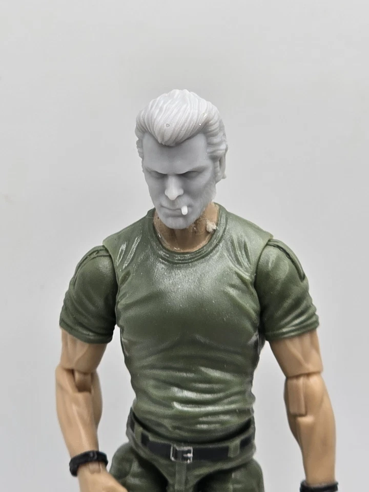 Cabeza Harry sucia impresa en 3D 1:18 3 3/4" GI Joe 25 aniversario B89 Foto 1 de 1