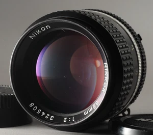 US 15% OFF NOW Nikon NIKKOR Ai-S AIS 85mm F/2 MF Portrait Lens #3698 - Picture 1 of 17