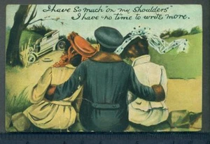 Cartolina Coppia romantica HO TANTO SULLE SPALLE - Foto 1 di 1