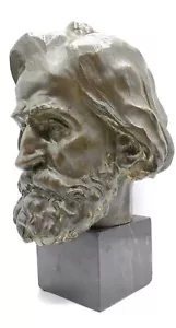 Busto Domenico Mastroianni In Bronzo Raffigurante Giuseppe Verdi ⚠️BASE... - Foto 1 di 10