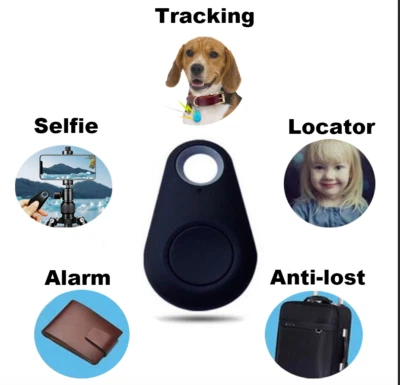 Multifunctional Tracker Dog Kid Wallet Luggage Selfie Alarm Small and easy to ca - Image 1 of 4