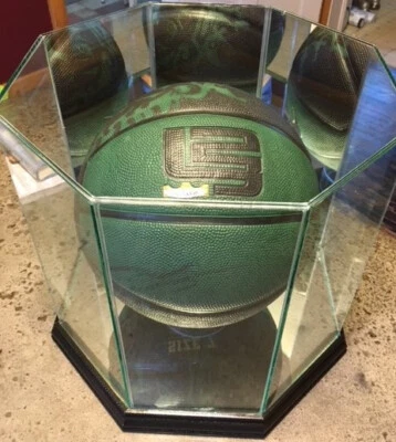 SIGNED LEBRON JAMES NIKE BASKETBALL UDA UPPER DECK AUTHENTICATED AUTOGRAPHED - Image 1 of 4