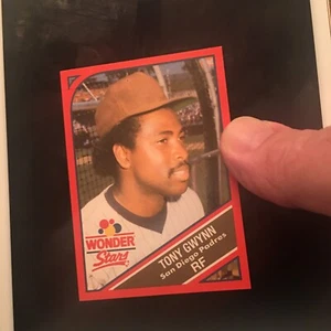 1990 Wonder Stars' Baseball | Tony Gwynn | #12 | San Diego Padres Crease Top - Picture 1 of 4