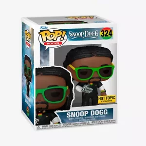 FUNKO POP MUSIC ROCKS - SNOOP DOGG (TRACK SUIT EXCLUSIVE) #324 NEW RAP LEGEND - Picture 1 of 2