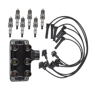 Ignition Coil&Spark Plug&Wire For 2001-03 Ford Explorer Sport Trac V6 4.0l FD480 - Picture 1 of 9