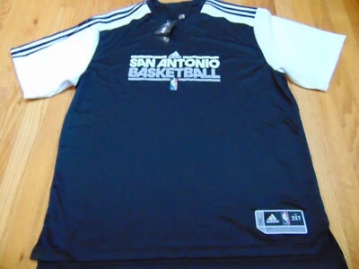 CAMISA DE TIRO NEGRA ADIDAS NBA AUTÉNTICA SAN ANTONIO SPURS TALLA 2XT Foto 1 de 4