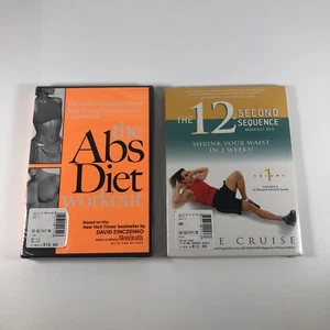 The abs diet workout & The 12 second sequence workout Dvd new sealed Tom Holland - Bild 1 von 7