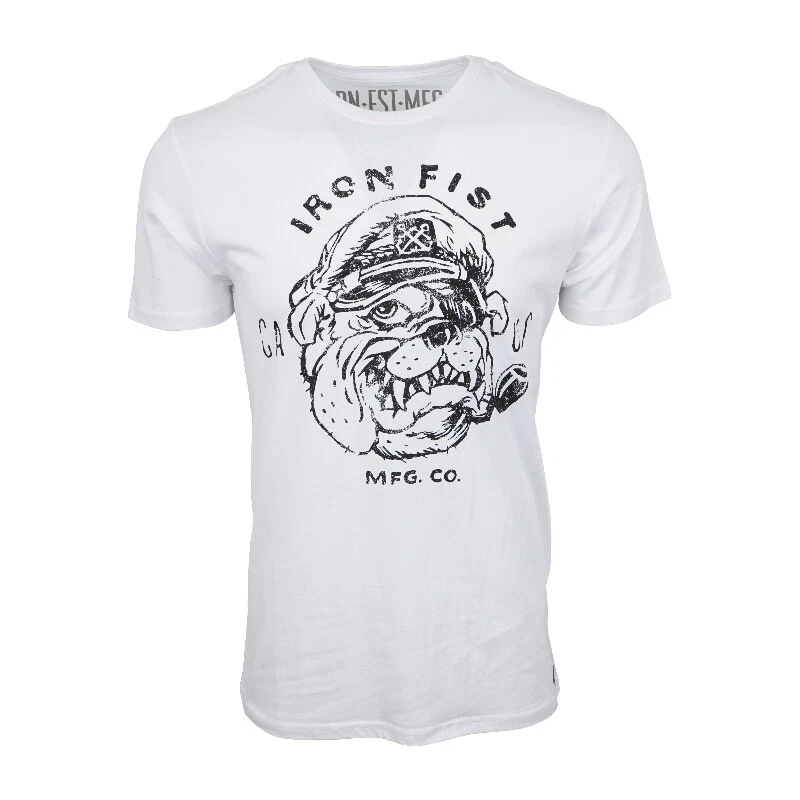 IRON FIST MENS SURF SCOUNDRELS WHITE T SHIRT  - Image 1 of 1