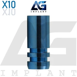Sistema de réplica de laboratorio dental compatible con cónico de plataforma ancha analógica X10 Fixtures - Imagen 1 de 6