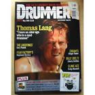 THOMAS LANG DRUMMER #19 MAGAZIN MAI 2005 THOMAS LANG COVER MIT FEATURE INNEN 