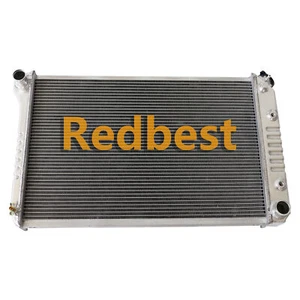 RADIADOR DE ALUMINIO 3 FILAS PARA 1971-79 CHEVY CAPRICE IMPALA/73-77 MALIBU CU161 28"W - Imagen 1 de 12