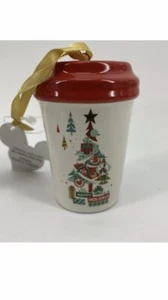 Disneyland Disney Parks 2019 Starbucks Christmas Ornament Red - New - Picture 1 of 3