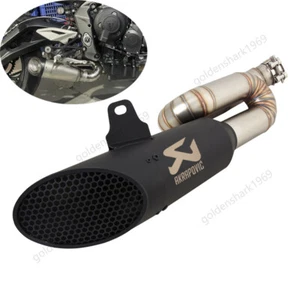 For Triumph Street Triple 765 R/RS/S 2017-2023 Exhaust Tip Mid Pipe 51mm Muffler - Bild 1 von 11