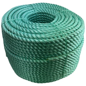 6mm Green Polysteel 3 Strand Rope x 100 Metres, Pot Fishing Tree Surgery - Picture 1 of 4