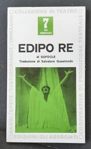Libro EDIPO RE di Sofocle - Traduzione di Salvatore Quasimodo- 1974 - Foto 1 di 1