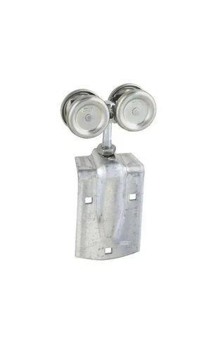 Steel Plated 450 Box Rail Sliding Door Strap Barn Door Hanger 2/Pk N112102 Cover