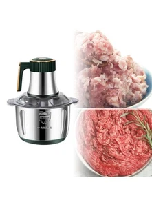 Tritatutto Elettrico 3L 6 Lame 150W Cucina Trita Carne Verdure Frutta Sminuzza - Photo 1/6