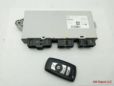 2012 BMW 535i 550i GT F07 CAS Control Module CAS4 With Key Fob 61359268749 - Image 1 of 4