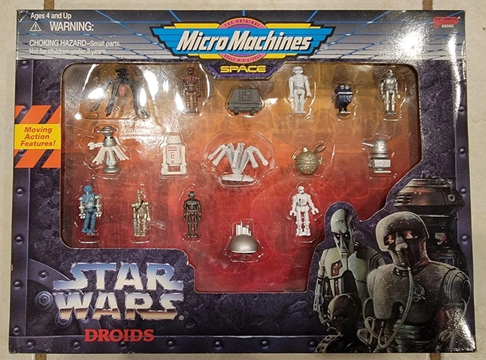 De colección Nuevo en Caja Micro Máquinas Star Wars Droides Juego de Regalo Galoob 1994 Foto 1 de 1