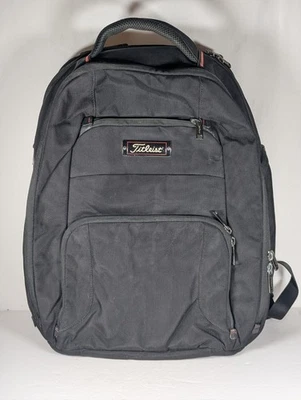 Mochila Titleist Golf Professional Collection náilon preta - Imagem 1 de 4