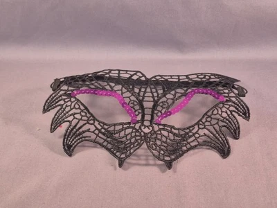 Black Lace Mask Masquerade Eye Face Eyemask Women Party Halloween Costume Mask - Image 1 of 4