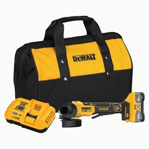 DEWALT DCG410WW1 20V MAX XR Brushless Cordless 4-1/2 in. - 5 in. Angle Grinder K - Picture 1 of 8