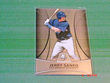 JERRY SANDS 2010 Bowman Platinum Prospect card #PP1 (Dodgers