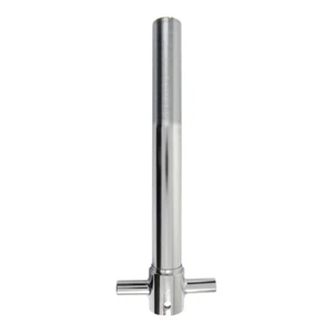OG Lowrider Bike Bicycle Spring Fork 9 1/2" Steering Tube 1-1/8" Threaded Chrome - Picture 1 of 1