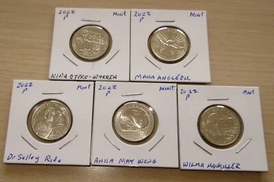 5- U.S. National Park Quarters (1P11=15) 2022 Uncirculated Quarters see list! - Image 1 of 4