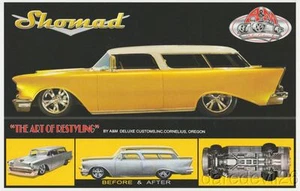 2016 A&M Deluxe Customs "Shomad" '57 Chevy Nomad SEMA Show Info Card - Picture 1 of 1