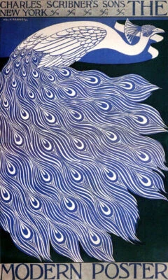 ПАВЛИН ЧАРЛЬЗ СЫН ПИСЦА СОВРЕМЕННЫЙ ПЛАКАТ МОДЕРН НЬЮ-ЙОРК ВИНТАЖНЫЙ REPRO - Изображение 1 из 3