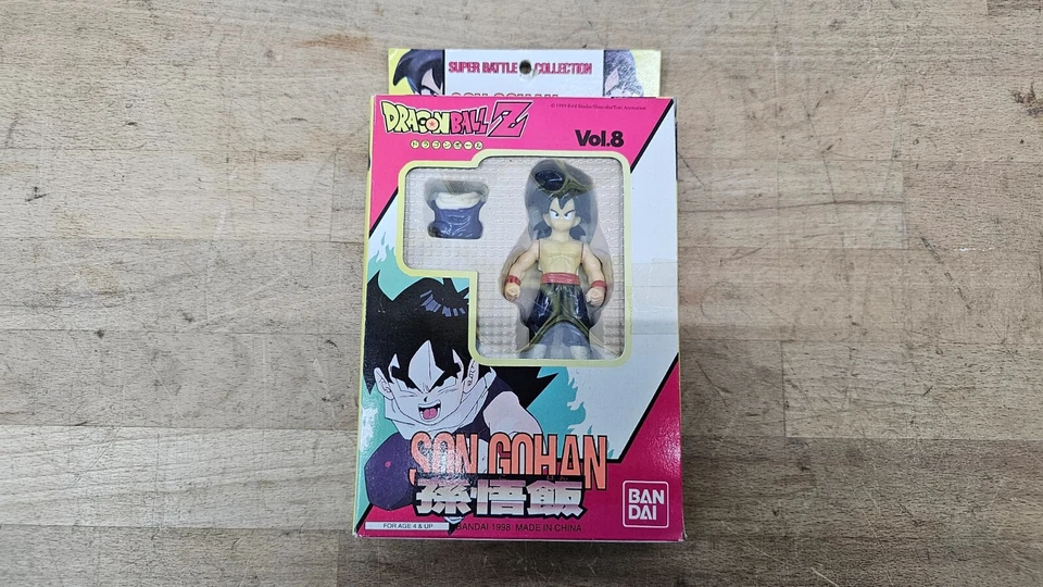 Figura de acción Bandai Dragon Ball Z Son Gohan Vol 8 1998 nueva en caja Foto 1 de 4