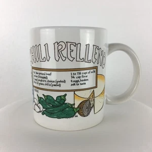 Mexican Chili Relleno Casserole Recipe Ceramic Coffee Cup Mug 226* - Bild 1 von 10