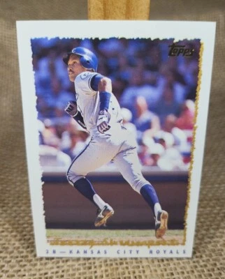 1995 Topps Terry Shumpert Baseball Card #87 Kansas City Royals FREE S&H - Image 1 of 2